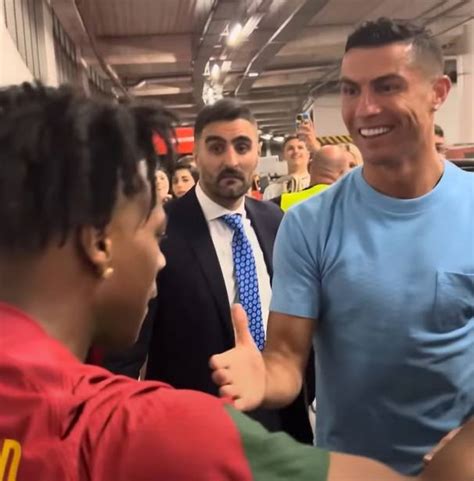 IShowSpeed finally meets Cristiano Ronaldo after begging him to get out ...