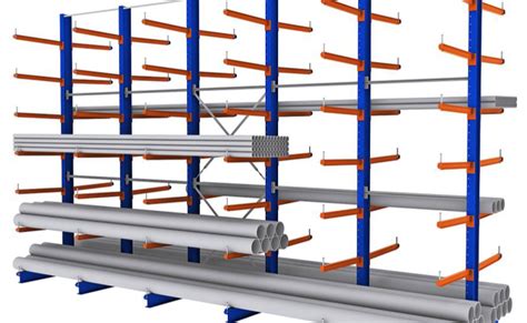 Applicazioni Delle Scaffalature Metalliche In Un Magazzino Le Nostre