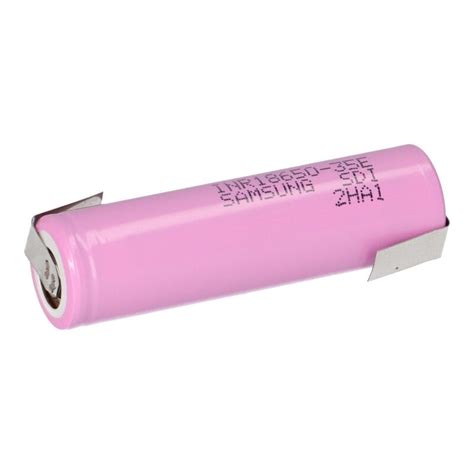 TerraE INR 18650 20P Li Ion Akku 3 7V 2000mAh 30A Z Lötfahne