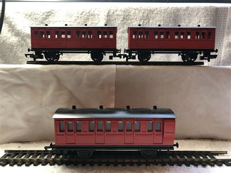 Bachmann Thomas And Friends Hooo Scale 3 Red Coaches 2783568757