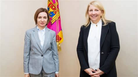 Unicef Executive Director Talked With President Sandu