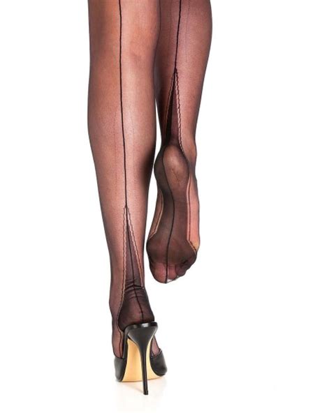 Gio Harmony Point Heel Nahtnylons Stocking Society Shop