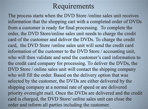 Instructions Complete a Sequence diagram for the | Chegg.com 