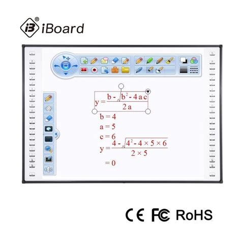 Iboard School Electronic Interactive Whiteboard Inch Smart Active Board