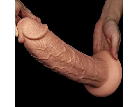 Lovetoy realistic long vibrating dildo Prótese realística veias