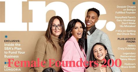 Inc Magazines Top Female Founders Of 2023