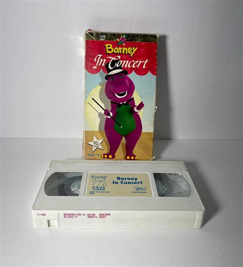 Classic Collection Barney In Concert Vhs Etsy