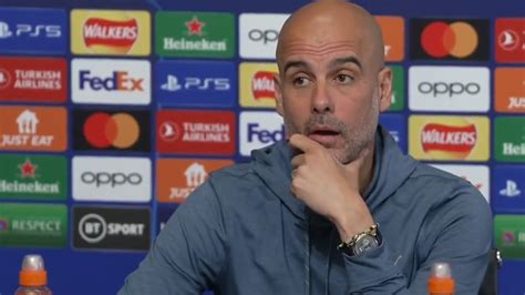 Pep Guardiola Press Conference Mancity Vs Bayern Champions League