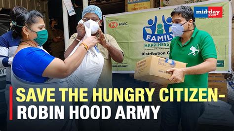 Volunteer Organization Robin Hood Army Feeds The Hungry Dabangg Style