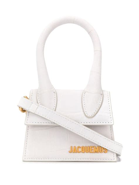 Jacquemus Leather Le Chiquito Mini Bag In White Lyst