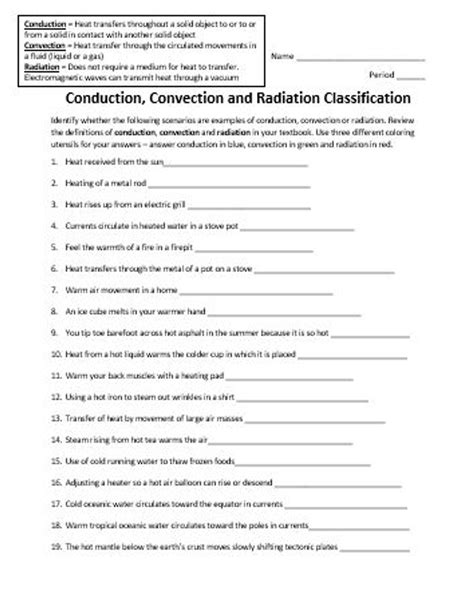 Heat Transfer Conduction Convection And Radiation Teaching