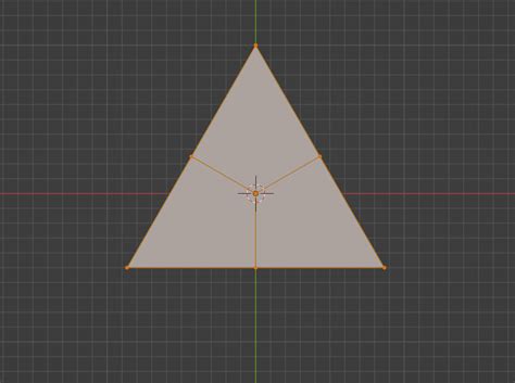 Subdivision Surface How To Subdivide Triangles Into Four Triangles