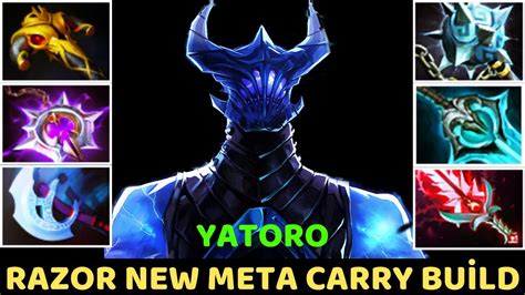 YATORO Razor New Meta Carry Build 7 33 Dota 2 YouTube