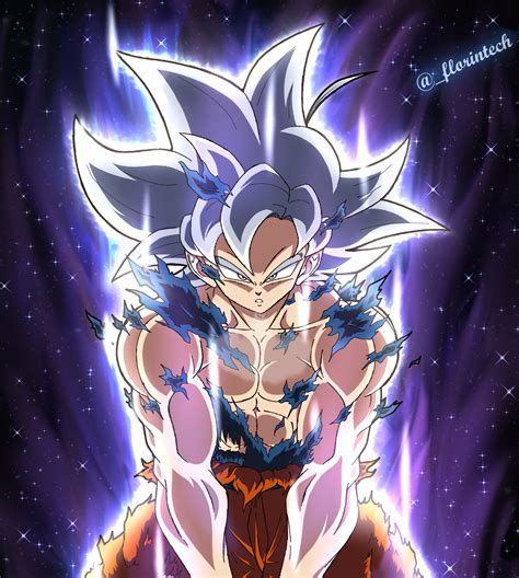 Ultra Instinct Goku! Some more aura practice for me, and I'm really ...