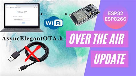 Tutorial Uploadupdate Sketch Esp32esp8266 Ota Over The Air Metode