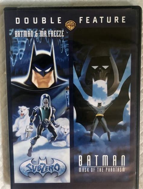 Batman Mask Of Phantasm Batman And Mr Freeze Sub Zero DVD 2008 EBay