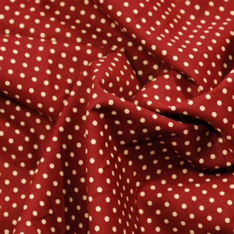 Rose And Hubble 3mm Polka Dot 100 Cotton Poplin Fabric Craftsfabrics