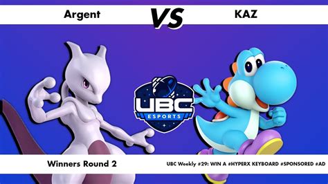 Argent VS KAZ Winners Round 2 UBC Weekly 29 WIN A HYPERX KEYBOARD