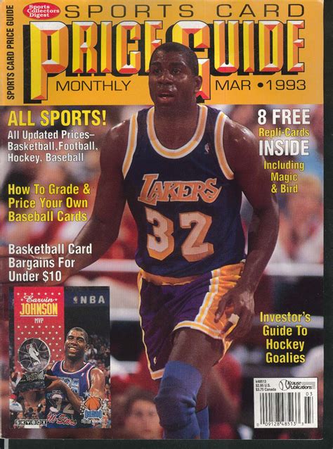 Sports Card PRICE GUIDE Magic Johnson 3 1993