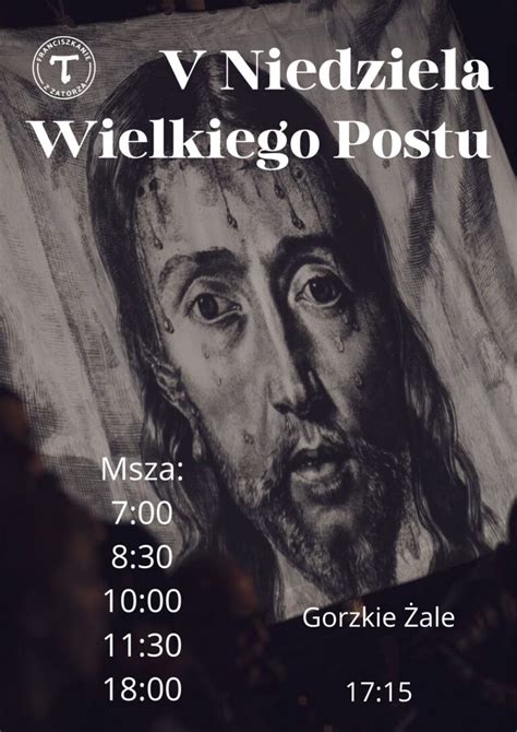 17 marca V Niedziela Wielkiego Postu ogłoszenia i intencje