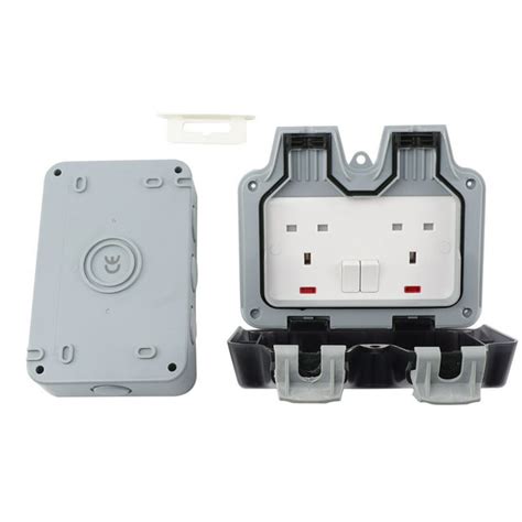 Waterproof Dustproof Outdoor Power Socket Electrical Weather Resistant