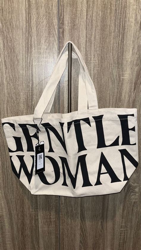 ONHAND GENTLEWOMAN CANVAS TOTE BAG CREAM On Carousell