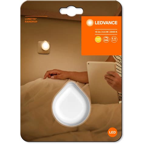 Ledvance Led Nachtlicht Lunetta Raindrop Dimmbar Wei Kaufen Bei Obi