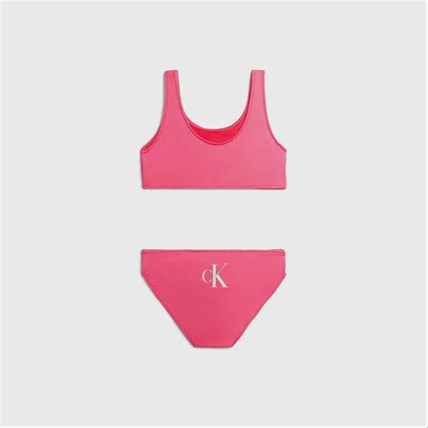 Calvin Klein Bralette Ocuk Pembe Bikini Tak M Ocuk Mayo Mayo Ort