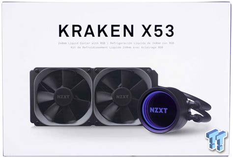 Nzxt Kraken X53 240mm Liquid Cooler With Rgb Cpu Cooler Review