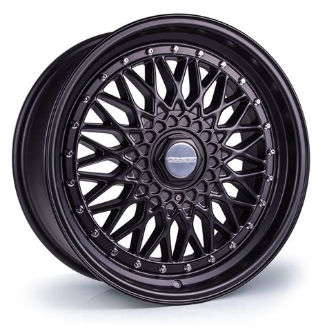 17x85 Dare Drrs 4x100108 Et30 Cb731 Matt Black Chrome Rivets