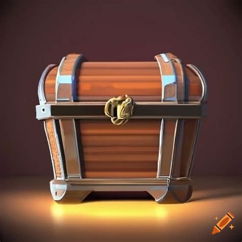 3d Rendering Of A Treasure Chest On Craiyon