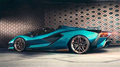 Lamborghini Sian Roadster 2020 Offener Wild Hybrid