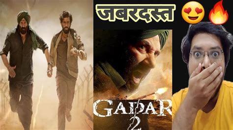 Gadar 2 New Poster Gadar 2 Poster Review Gadar 2 Glimpse Reaction