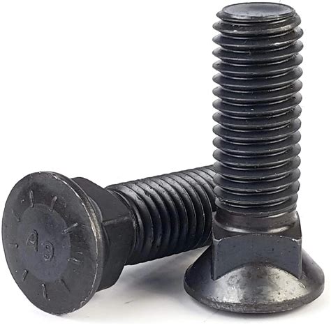 High Strength Black Plow Bolts Bolts Nuts Screws Fasteners