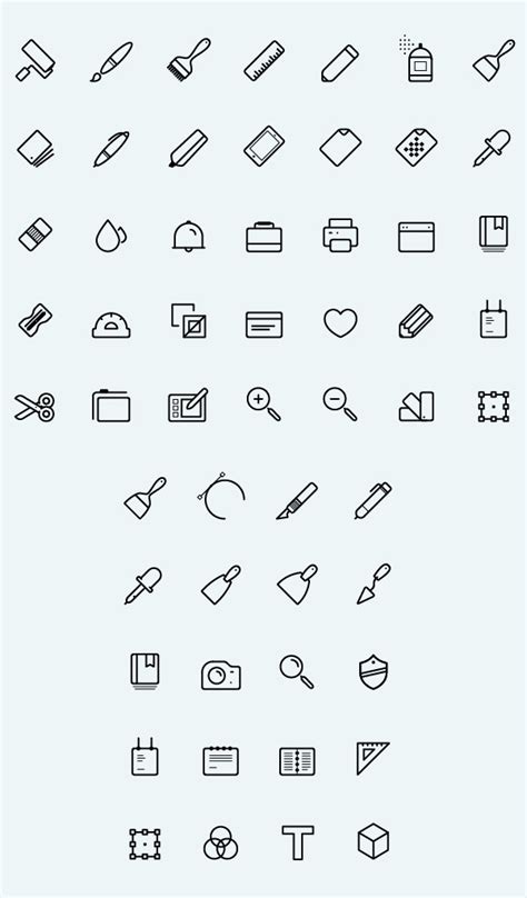 1000 Free Outline Icons For Ui Designers Graphic Design Junction