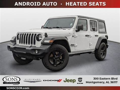 Pre Owned 2021 Jeep Wrangler Unlimited Sport Altitude Convertible In Brunswick Pa1249 Nalley