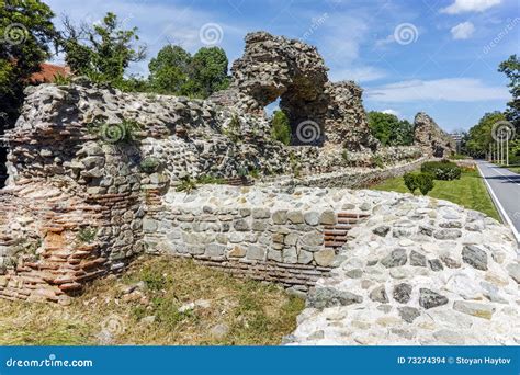 Remanings Of The Fortifications Of The Roman City Of Diocletianopolis