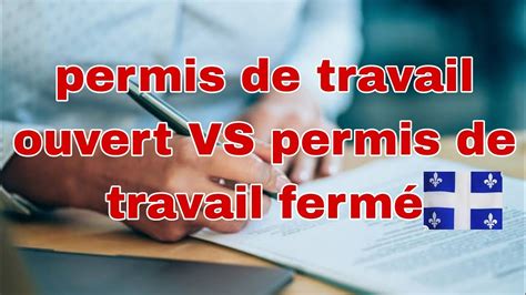 Diff Rence Entre Le Contrat De Travail Ouvert Et Contrat De Travail