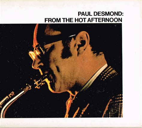 muu music 音楽徒然 Paul Desmond From The Hot Afternoon