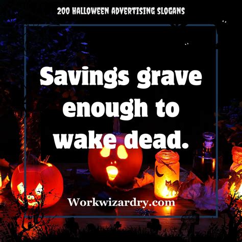 200 Halloween Advertising Slogans To Haunt Your Potential Customers ...