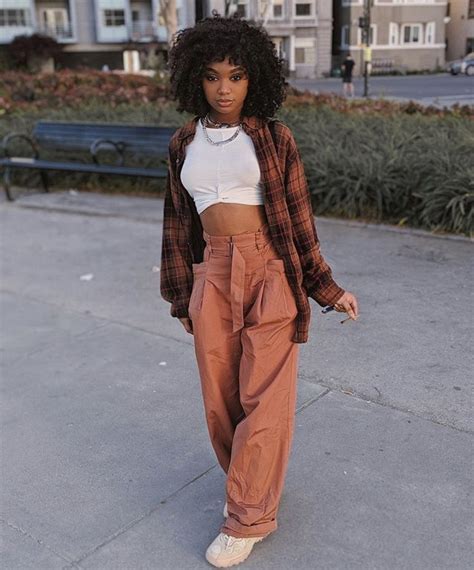 Streetwear Fercnmi Black Girl Fashion Fashion Inspo Outfits