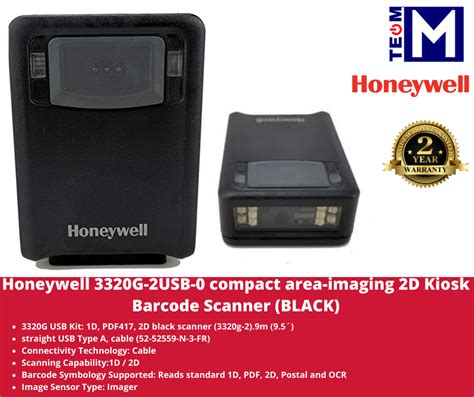 Honeywell G Usb G Usb Compact Area Imaging D Kiosk