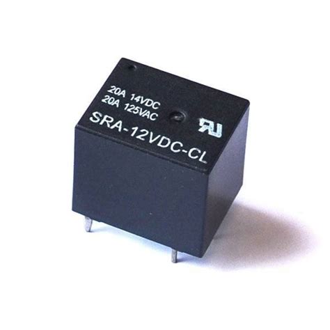 Power Relay Songle Sra Vdc Cl A V Pin T Vdc Vac