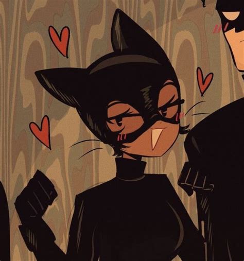 Batman Matching Icons In Cartoon Art Aesthetic Anime Girls