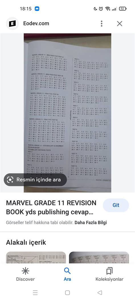 Marvel grade 11 practice test 3 cevap anahtarı olan varmı lütfen acil