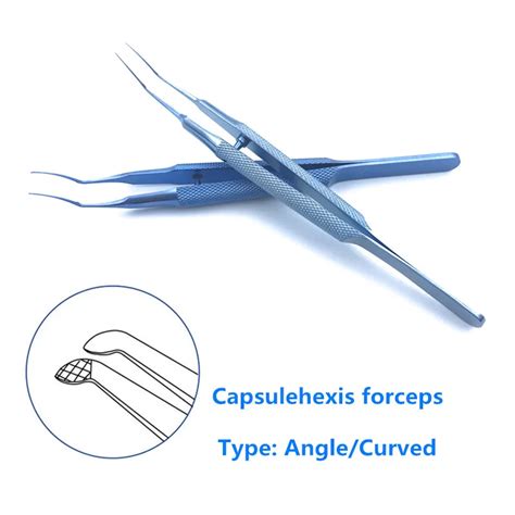 Titanium Surgical Instruments Titanium Ultrata Style Capsulorhexis