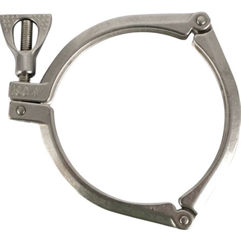 Stainless Tri Clamp 3 Piece 4 Clamp MoreWine