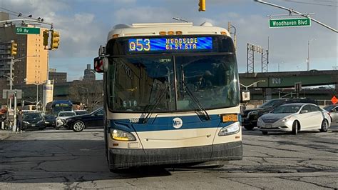 Mta Bus New Flyer Xd On The Q Sbs To Woodside At Queens