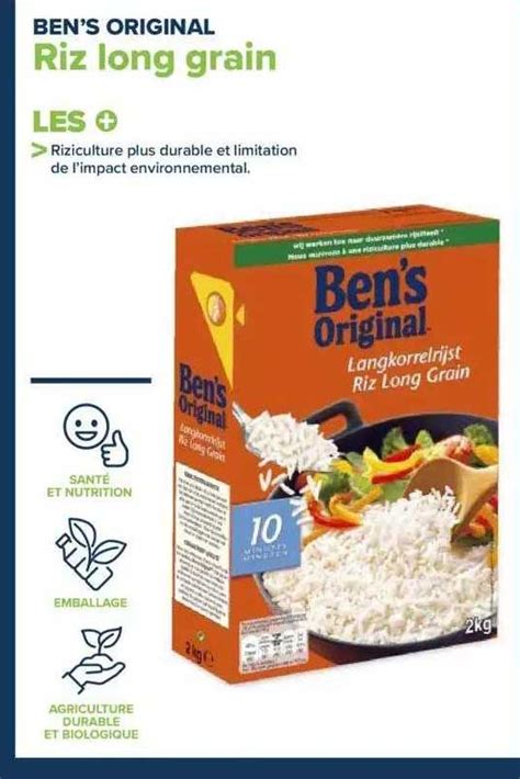 Promo Riz Long Grain Ben S Original Chez Carrefour ICatalogue Fr