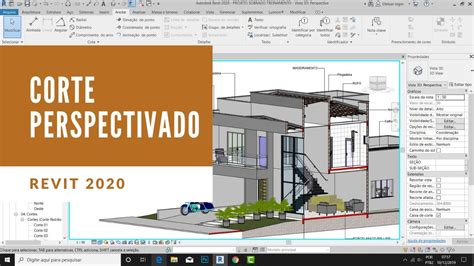 Corte Perspectivado No Revit Corte No Revit 2020 YouTube